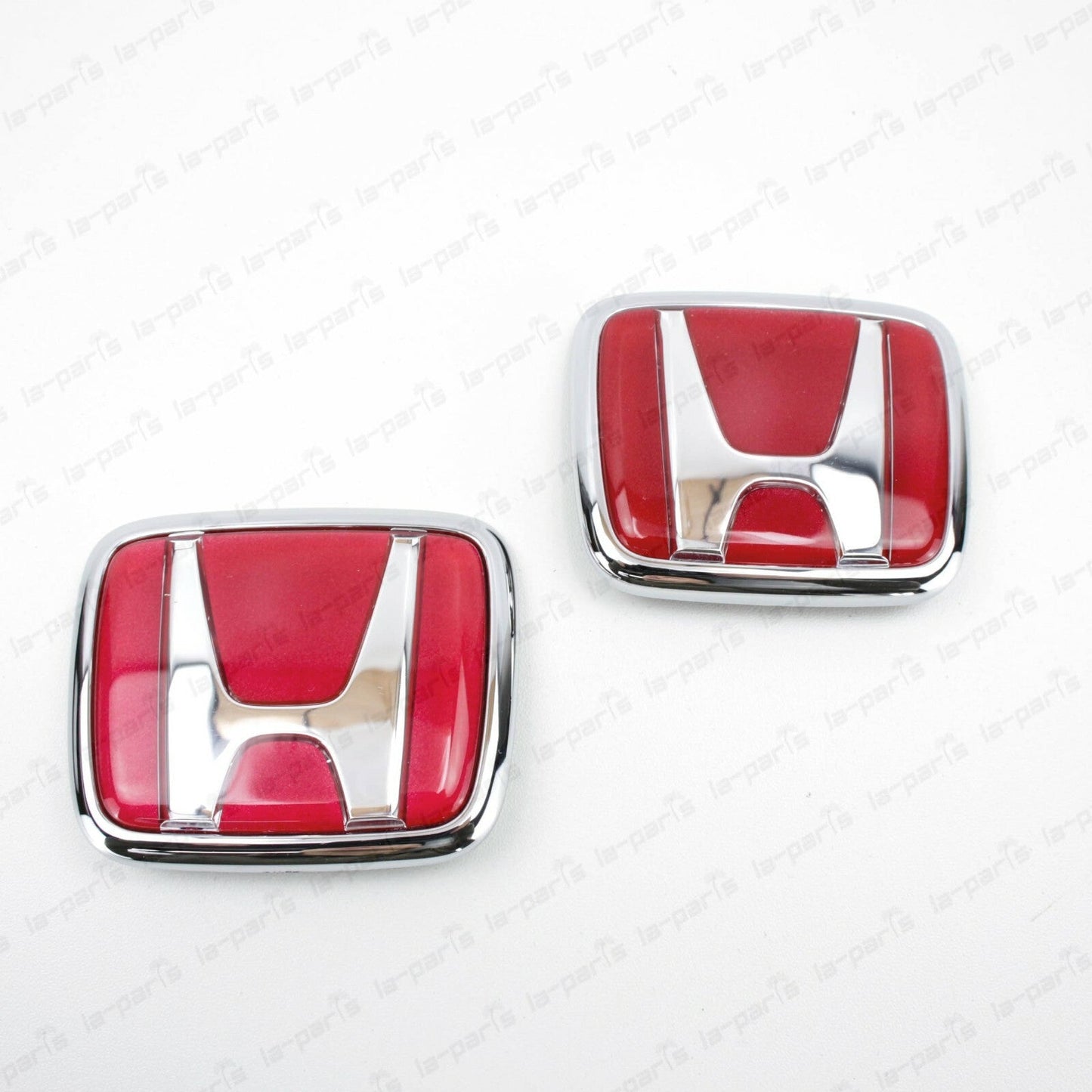 GENUINE HONDA INTEGRA DC2 DB8 TYPE-R FRONT & REAR EMBLEMS JDM ITR RED BADGES OEM