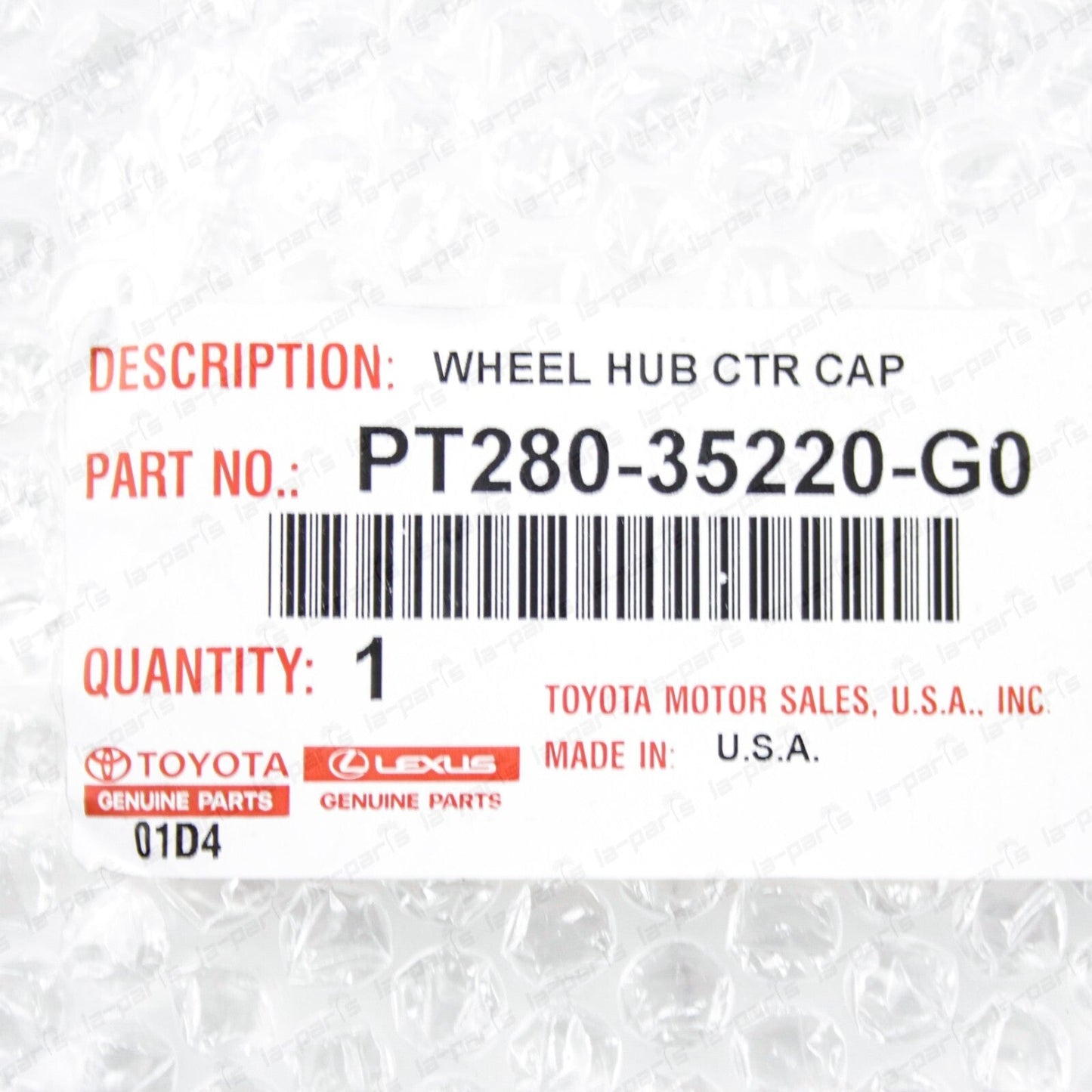 Genuine Toyota 05-23 Tacoma FJ Cruiser TRD 16" Beadlock Style Wheel Center Cap