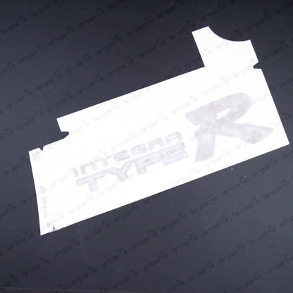 GENUINE HONDA ACURA 94-01 INTEGRA DC2 DB8 REAR TYPE R DECAL (BLACK OUTLINING)