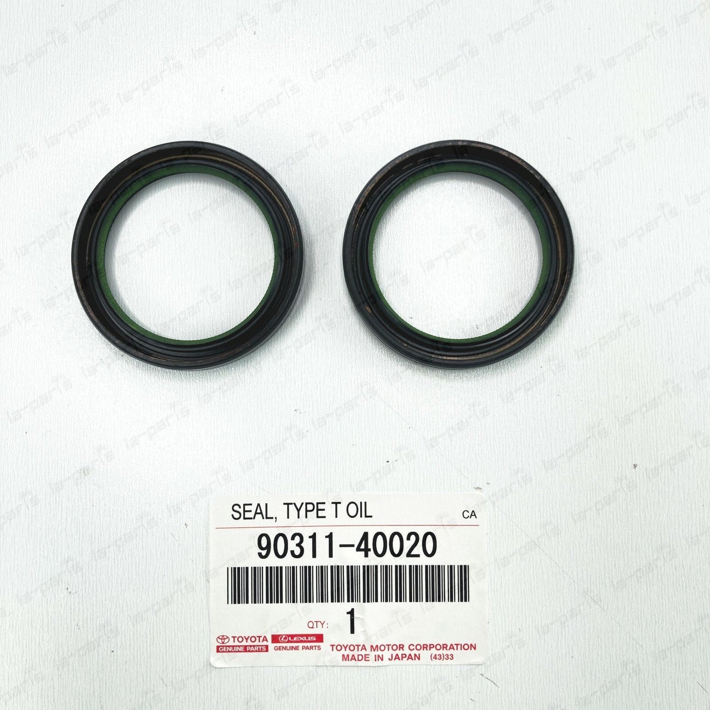 GENUINE 90311-40020 FOR LEXUS IS300 GS300 TOYOTA SUPRA CAM SHAFT SEAL SET OF 2