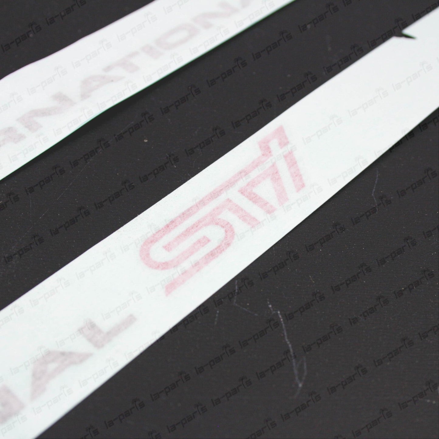 New Genuine Subaru 2004 Impreza WRX STi GDB Side Front Door STi Decals Stickers