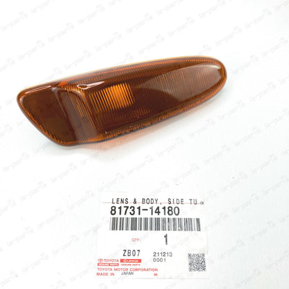 NEW GENUINE TOYOTA 93-98 SUPRA MK4 FRONT PASSENGER SIDE MARKER LENS 81731-14180