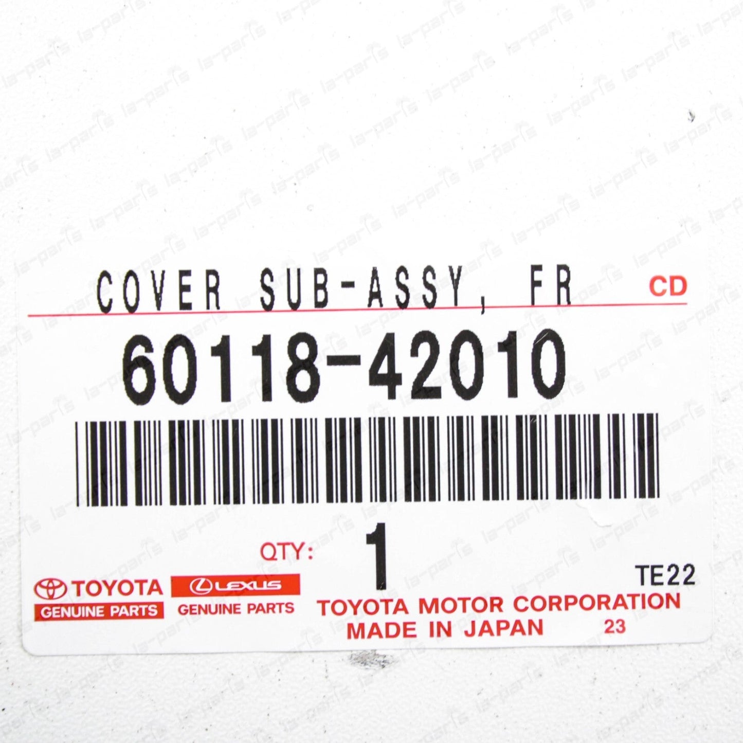 New Genuine Toyota 06-14 RAV4 Front Driver Pillar Corner Trim Cover 60118-42010