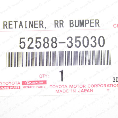 New Genuine OEM Toyota FJ Cruiser Rear Bumper Driver Side Retainer 52588-35030