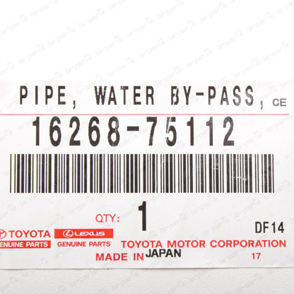 New Genuine Toyota 2005-2015 Tacoma 2.7L Water By-Pass Pipe 16268-75112