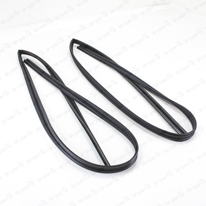 Genuine Toyota 84-89 4Runner Pickup Front Door Without Vent Glass Run Channel x2