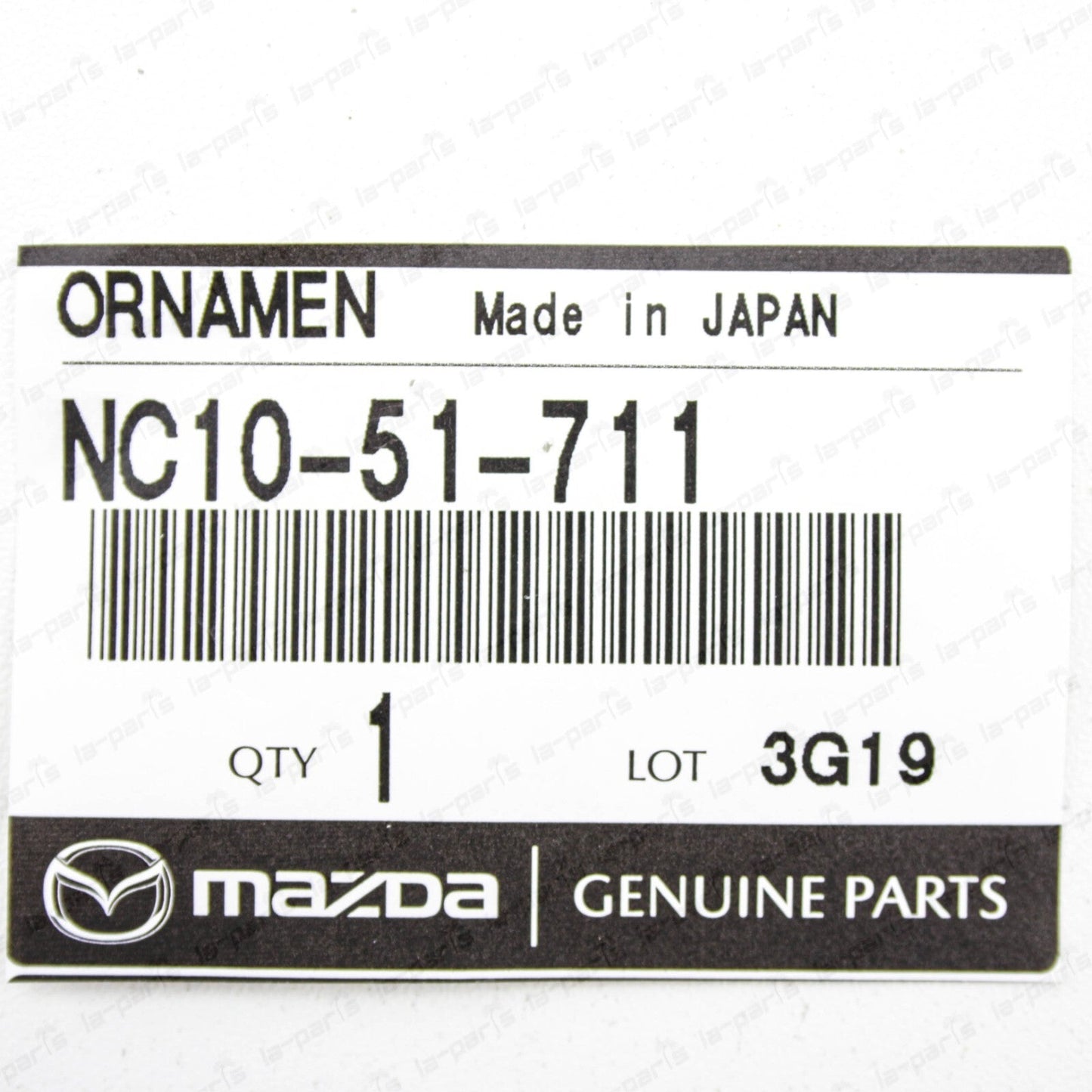 New Genuine OEM Mazda 1998-2005 MX-5 Miata Rear Mazda Logo Emblem NC10-51-711
