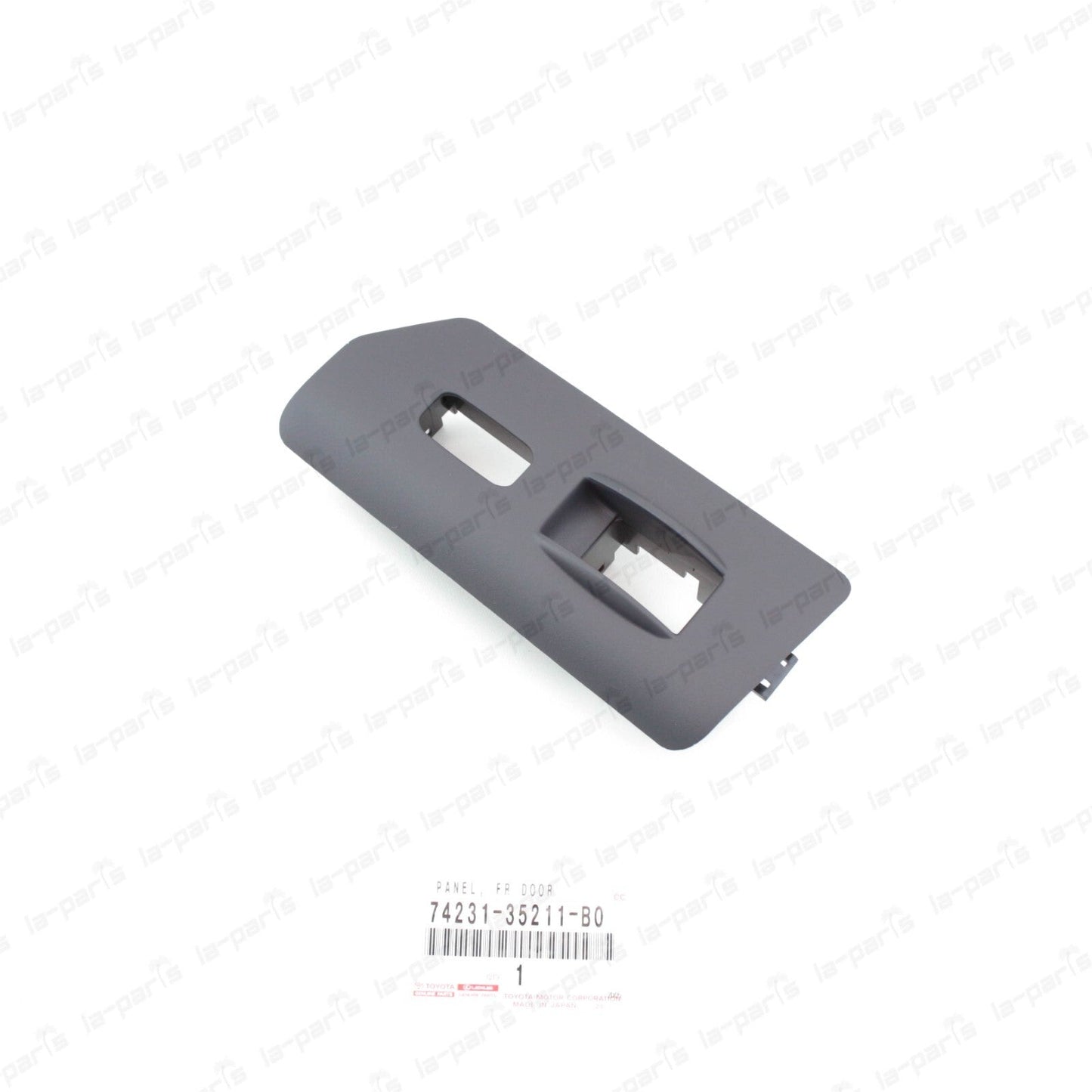 NEW GENUINE TOYOTA 07-11 FJ CRUISER PASSENGER WINDOW SWITCH BEZEL 74231-35211-B0