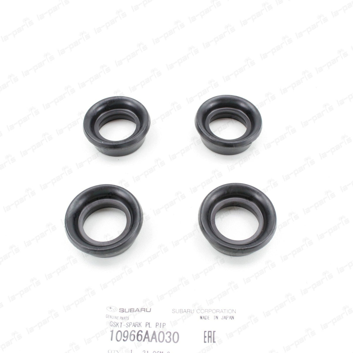 NEW GENUINE SUBARU IMPREZA FORESTER OUTBACK SPARK PLUG TUBE SEAL 10966AA030 x 4