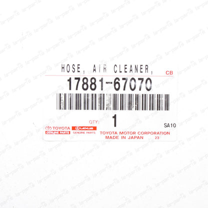 New Genuine Toyota Land Cruiser 90 1KZTE Air Cleaner Hose 17881-67070