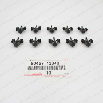 NEW GENUINE TOYOTA TACOMA RAV4 4RUNNER  90467-12040 NEW GRILLE CLIPS 10PC