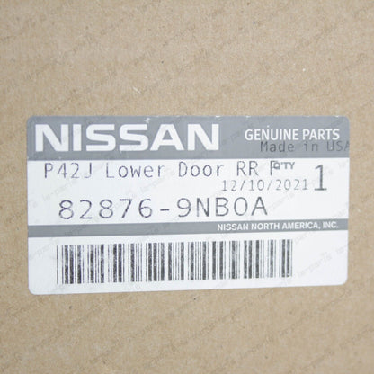 New Genuine Infiniti 2016-2020 Qx60 Rear Right Lower Door Moulding 82876-9Nb0A