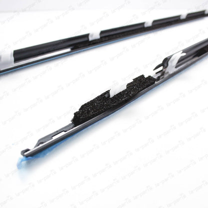 New Genuine Toyota Lc Lexus Lx450 91-97 Front Door Belt Mouldings Set Chrome