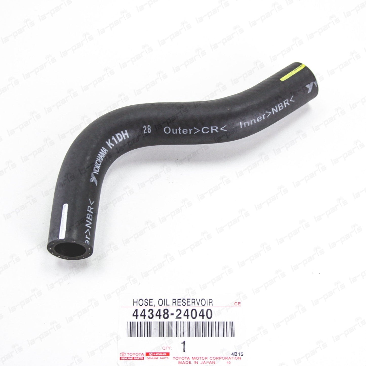 Genuine Toyota Supra JZA80 MK4 Power Steering Reservoir to Pump Hose 44348-24040