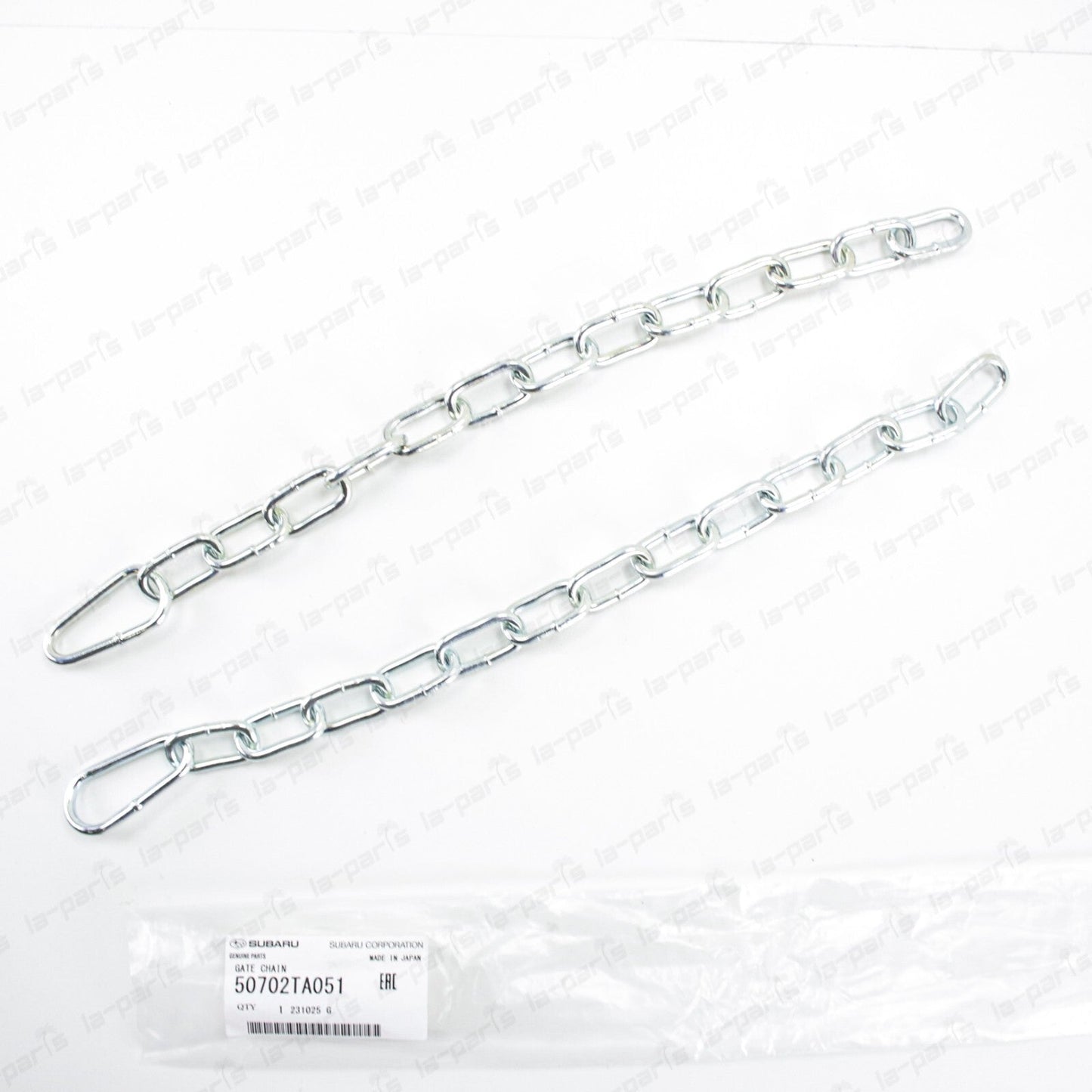 New Genuine Subaru Sambar KS3 KS4 KV3 KV4 TT1 TT2 Gate Chain 50702TA051 SET of 2