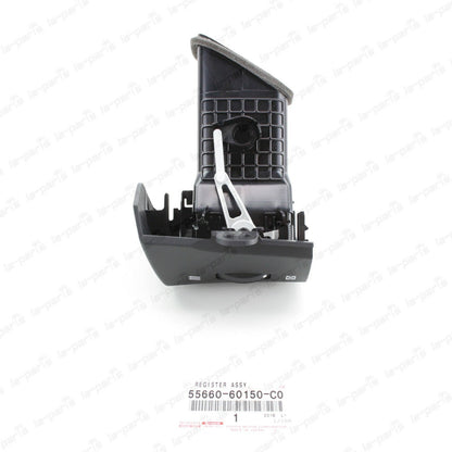 GENUINE TOYOTA PRADO LEXUS GX470 DASH REGISTER AC HEATER AIR VENT 55660-60150-C0