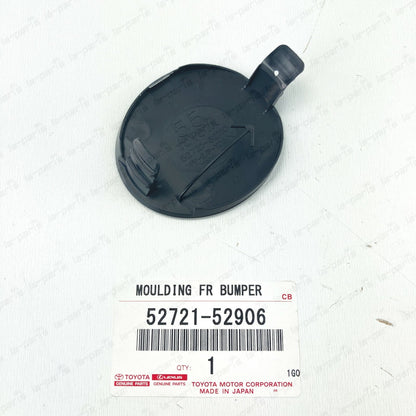 GENUINE TOYOTA 2007-2016 YARIS FRONT BUMPER TOW EYE CAP COVER 52721-52906