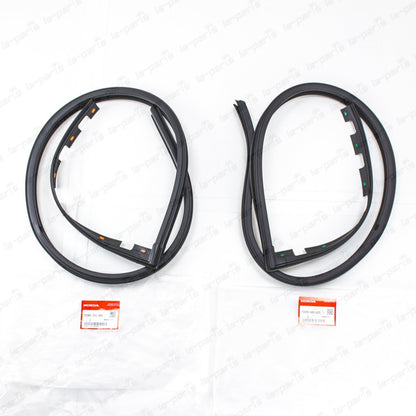 Genuine Honda 96-00 Civic EK9 EK4 Type-R Sir  Front Door Seals Set of RH  & LH