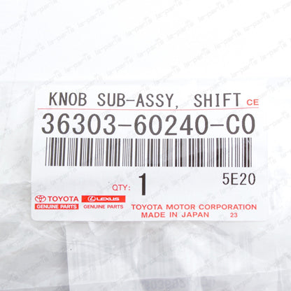 New Genuine OEM Toyota Land Cruiser Lexus LX470 LX450 Shift Knob 36303-60240-C0