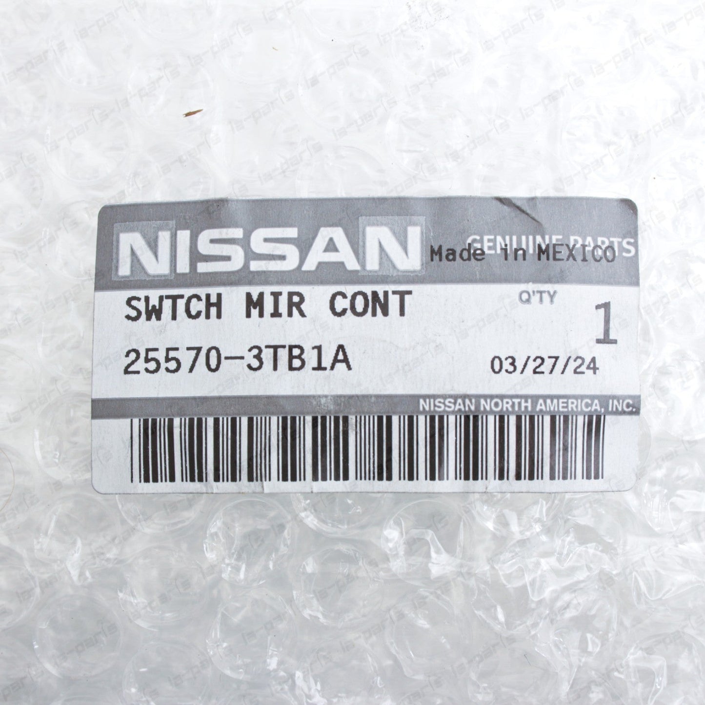 New Genuine OEM Nissan Altima Pathfinder Murano Rogue Driver Power Mirror Switch
