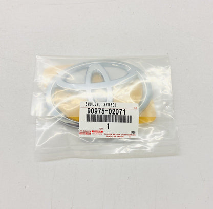 NEW GENUINE FOR TOYOTA COROLLA CAMRY RAV4 CHROME REAR BACK EMBLEM 90975-02071