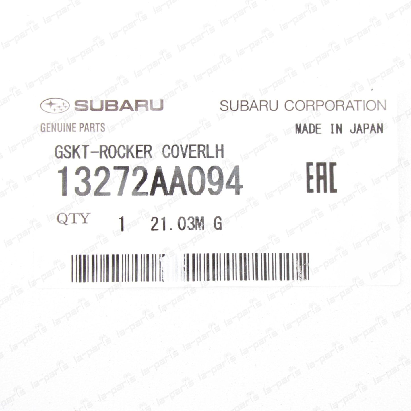 GENUINE SUBARU IMPREZA  EJ205 WRX VALVE ROCKER  COVER GASKET KIT WITH GROMMETS