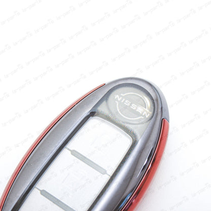 New Genune Nissan NISMO Intelligent Key Case Full Cover Chrome Red KWA10-60N10