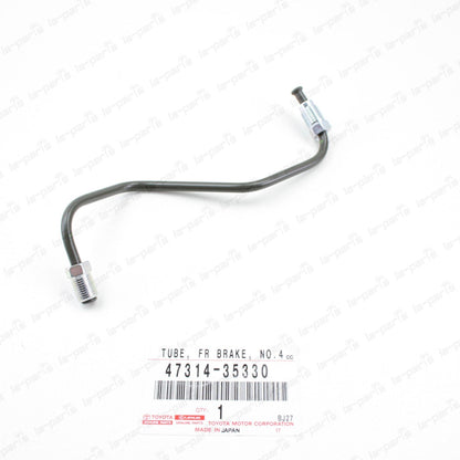 New Genuine Toyota 1996-2002 4Runner Right Front Brake Tube  47314-35330