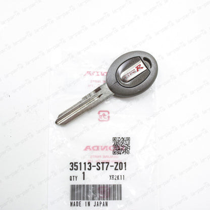 New Genuine OEM Honda Integra DC2 TYPE-R Blank Master Key 35113-ST7-Z01