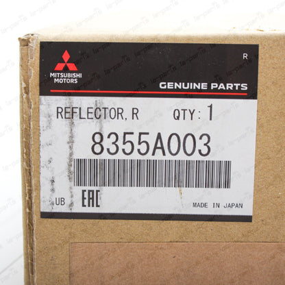 New Genuine OEM Mitsubishi 07-13 Outlander Rear Bumper LH Reflector 8355A003