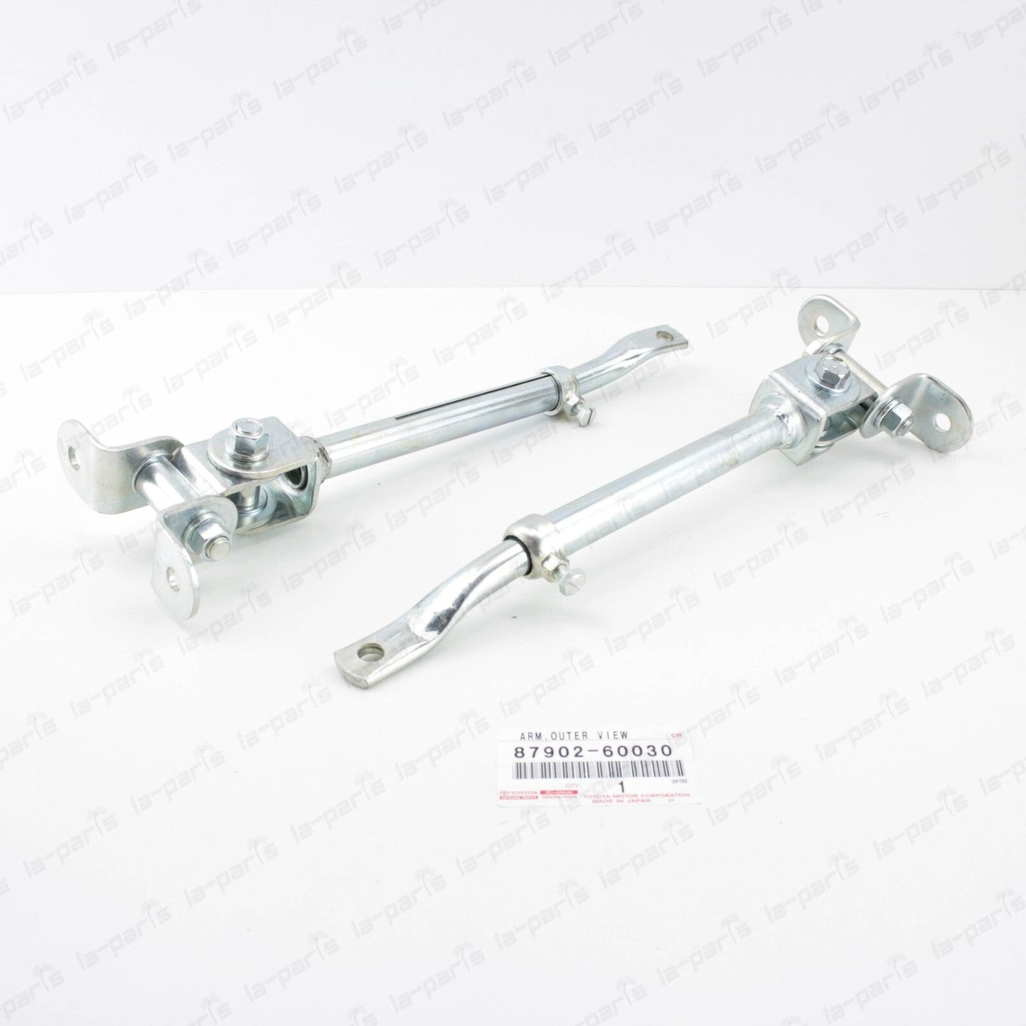 GENUINE TOYOTA 1958-1976 LAND CRUISER FJ40 FJ45 MIRROR ARM TELESCOPIC SET OF 2