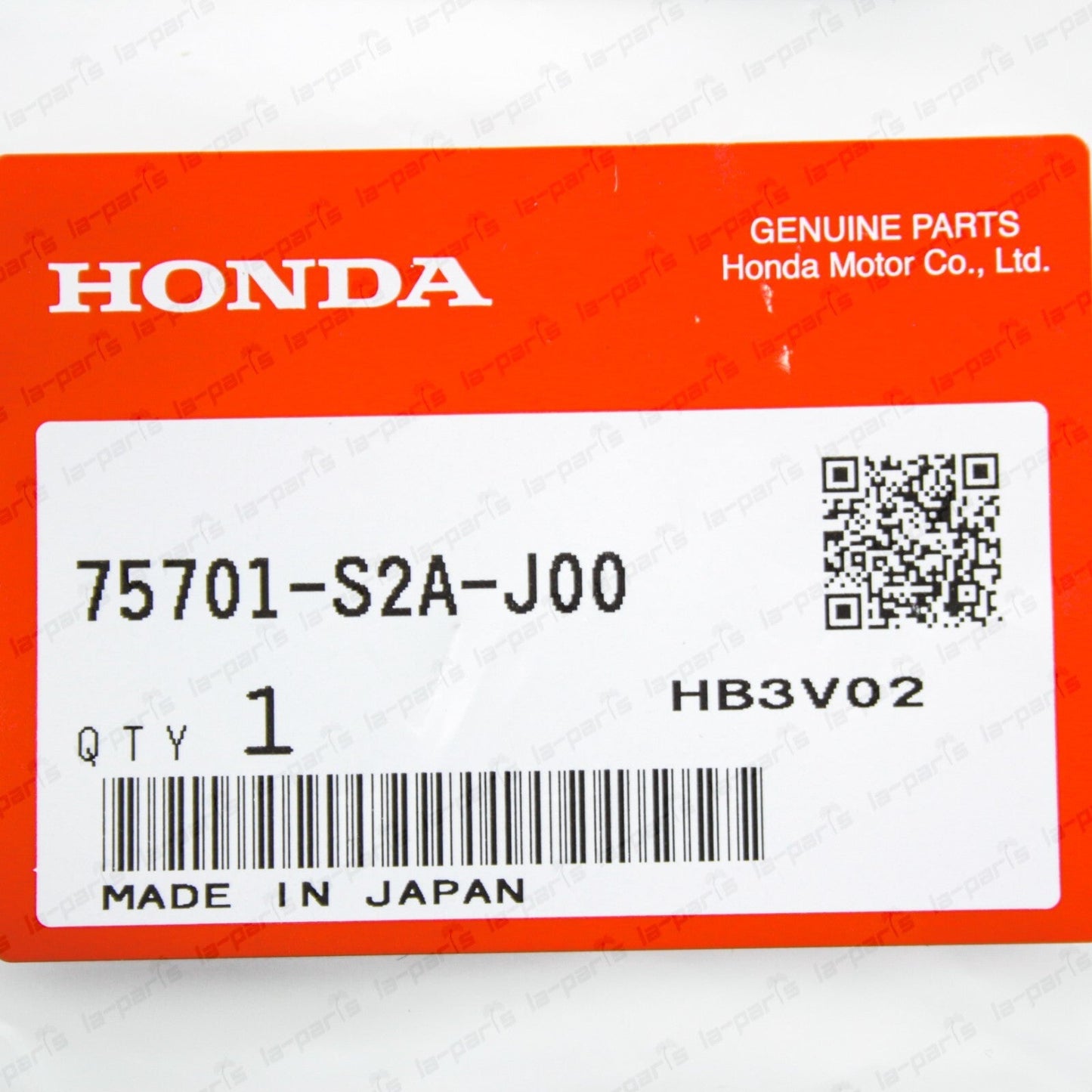 New Genuine OEM Honda 02-09 AP1 AP2 S2000 Rear Emblem Trunk Badge 75701-S2A-J00