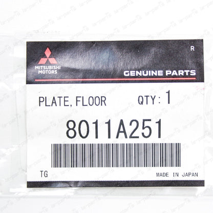 Genuine Mitsubishi Lancer EVO CT9A Carbon Floor Console Panel Emblem 8011A251