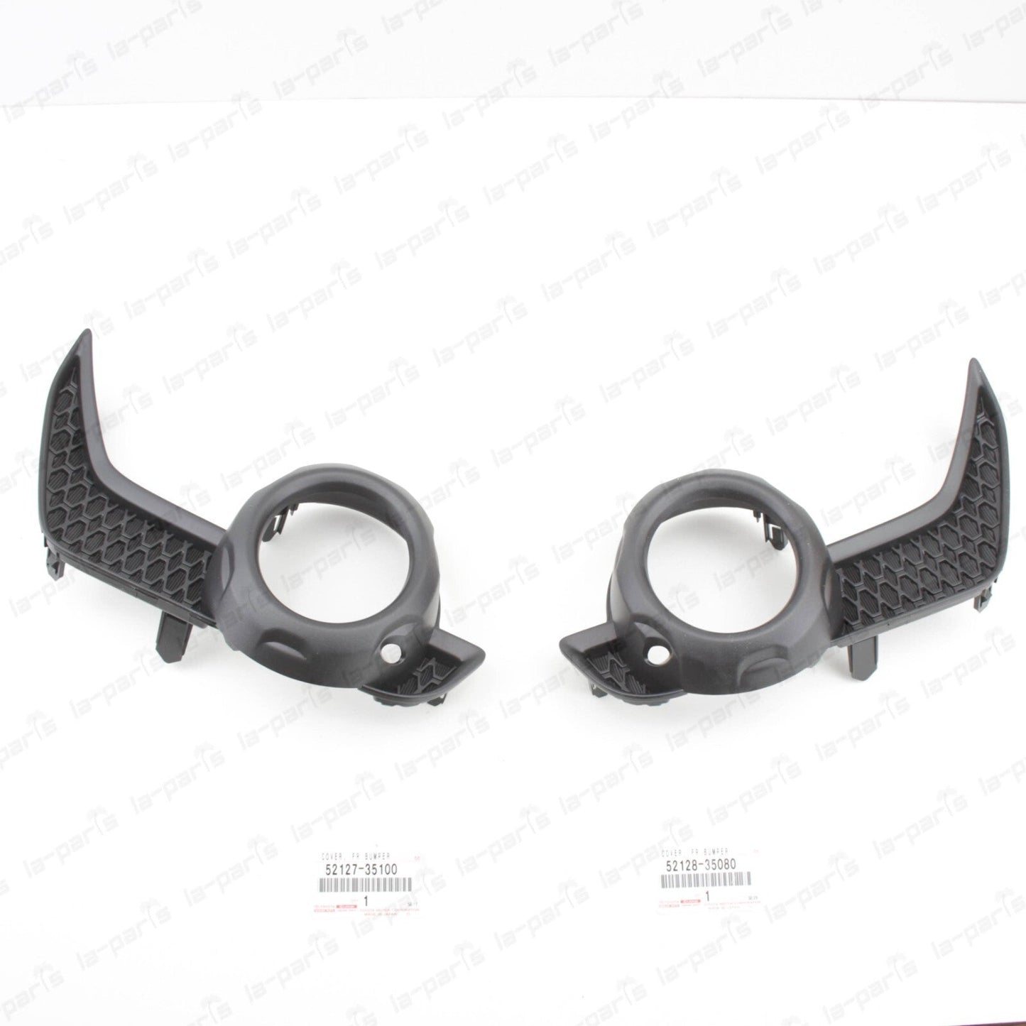 NEW GENUINE TOYOTA 2014-2021 4RUNNER FOG LAMP HOLE COVER SET OF 2 RIGHT & LEFT