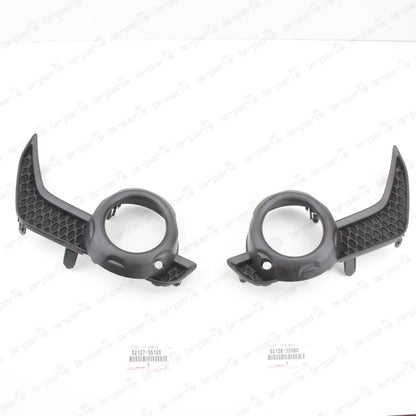 NEW GENUINE TOYOTA 2014-2021 4RUNNER FOG LAMP HOLE COVER SET OF 2 RIGHT & LEFT
