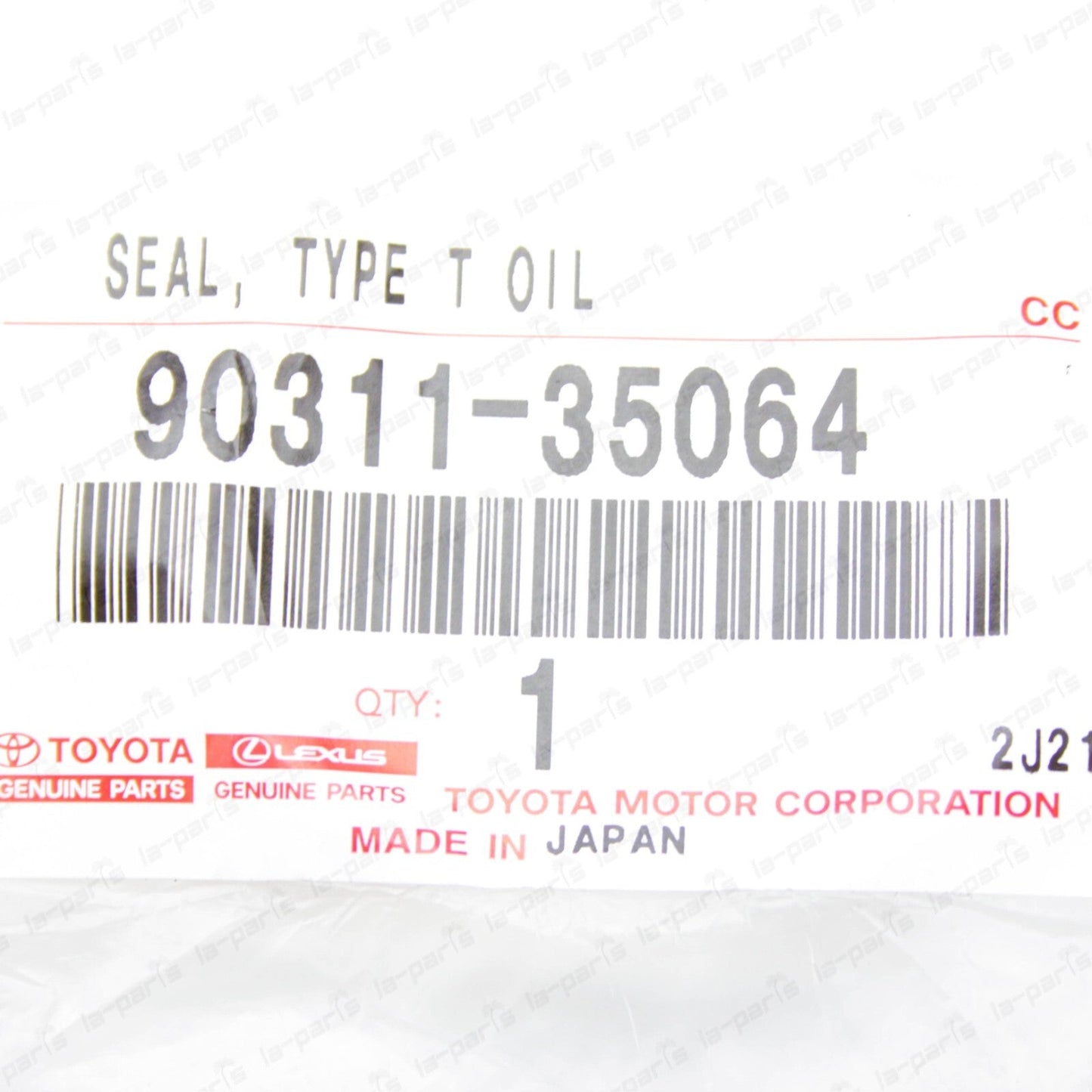 New Genuine Toyota Scion Front Left Manual Output Shaft Seal 90311-35064
