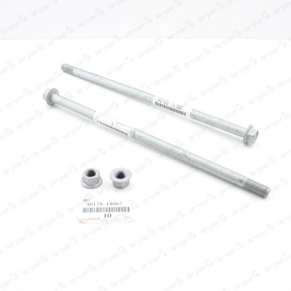 NEW GENUINE TOYOTA TACOMA 4RUNNER FJ GX460 FRONT UPPER CONTROL ARM BOLT WITH NUT