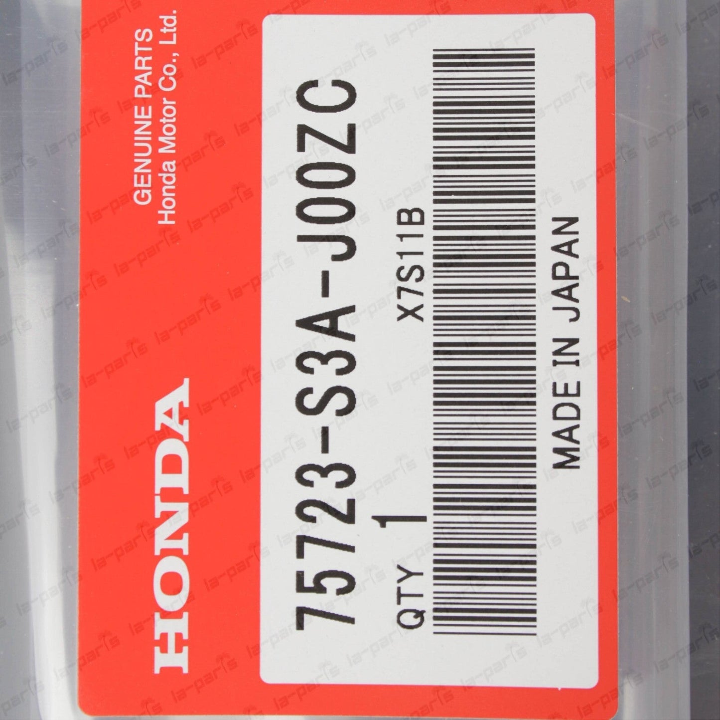 New Genuine Honda ACTY 4WD Decal Sticker Mini Truck Kei JDM 75723-S3A-J00ZC