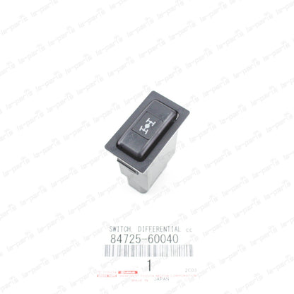 New Genuine Toyota Rav4 Land Cruiser LX450 Center Differential Lock Switch