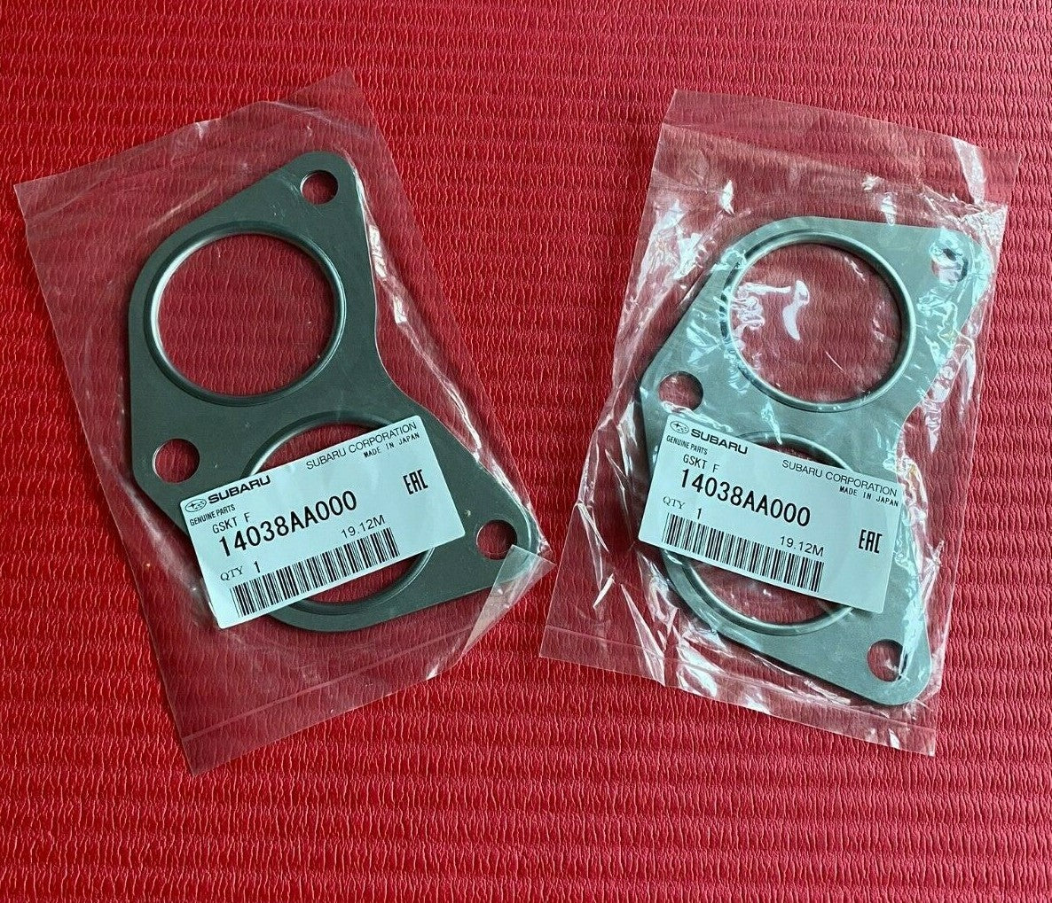 NEW GENUINE SUBARU WRX STI LEGACY FORESTER TURBO EXHAUST MANIFOLD GASKET SET