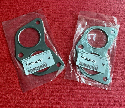 NEW GENUINE SUBARU WRX STI LEGACY FORESTER TURBO EXHAUST MANIFOLD GASKET SET