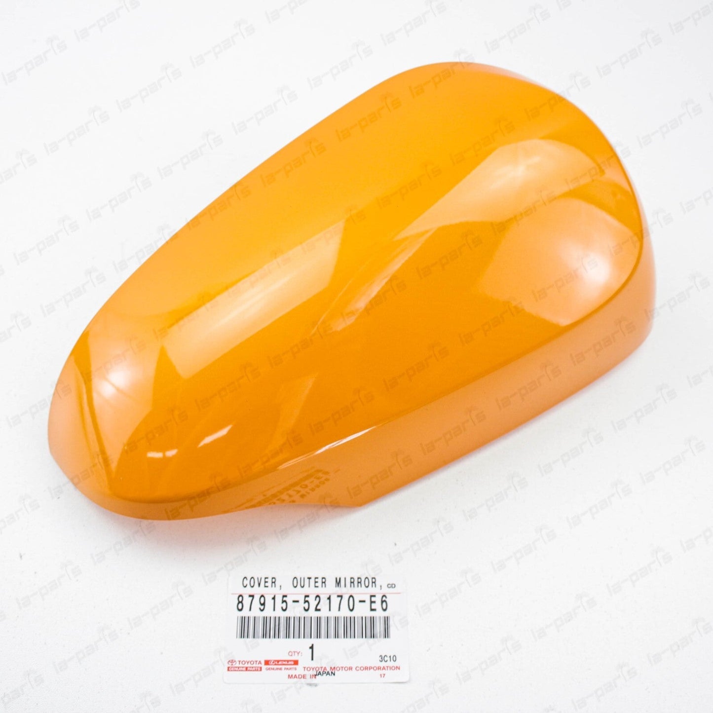 Genuine Toyota 12-19 Prius "C" Passenger Mirror Cover 4X3 Orange 87915-52170-E6