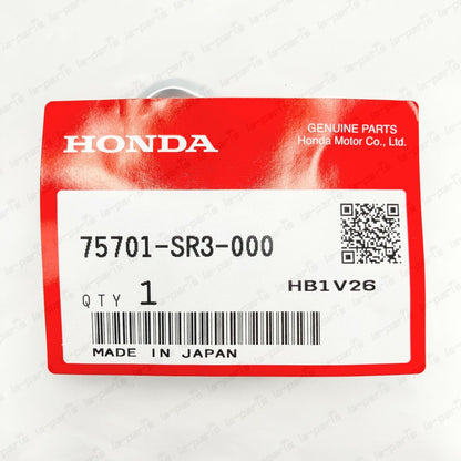 Genuine Honda 92-95 Civic EG Hatchback 3 Door Rear H Emblem Badge Chrome OEM