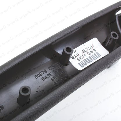 Genuine OEM Nissan 03-05 350Z Passenger Side Pull Handle Grip Black 80978-CD000