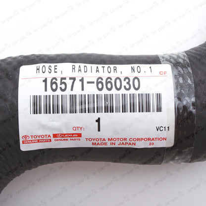 New Genuine OEM Toyota 92-97 Land Cruiser LX450 Upper Radiator Hose 16571-66030