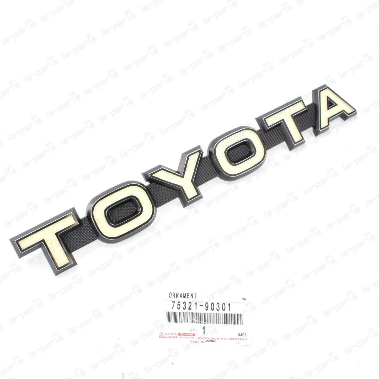 NEW GENUIINE TOYOTA 79-84 LAND CRUISER FJ40 42 43 FRONT GRILLE EMBLEM 7532190301