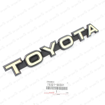NEW GENUIINE TOYOTA 79-84 LAND CRUISER FJ40 42 43 FRONT GRILLE EMBLEM 7532190301
