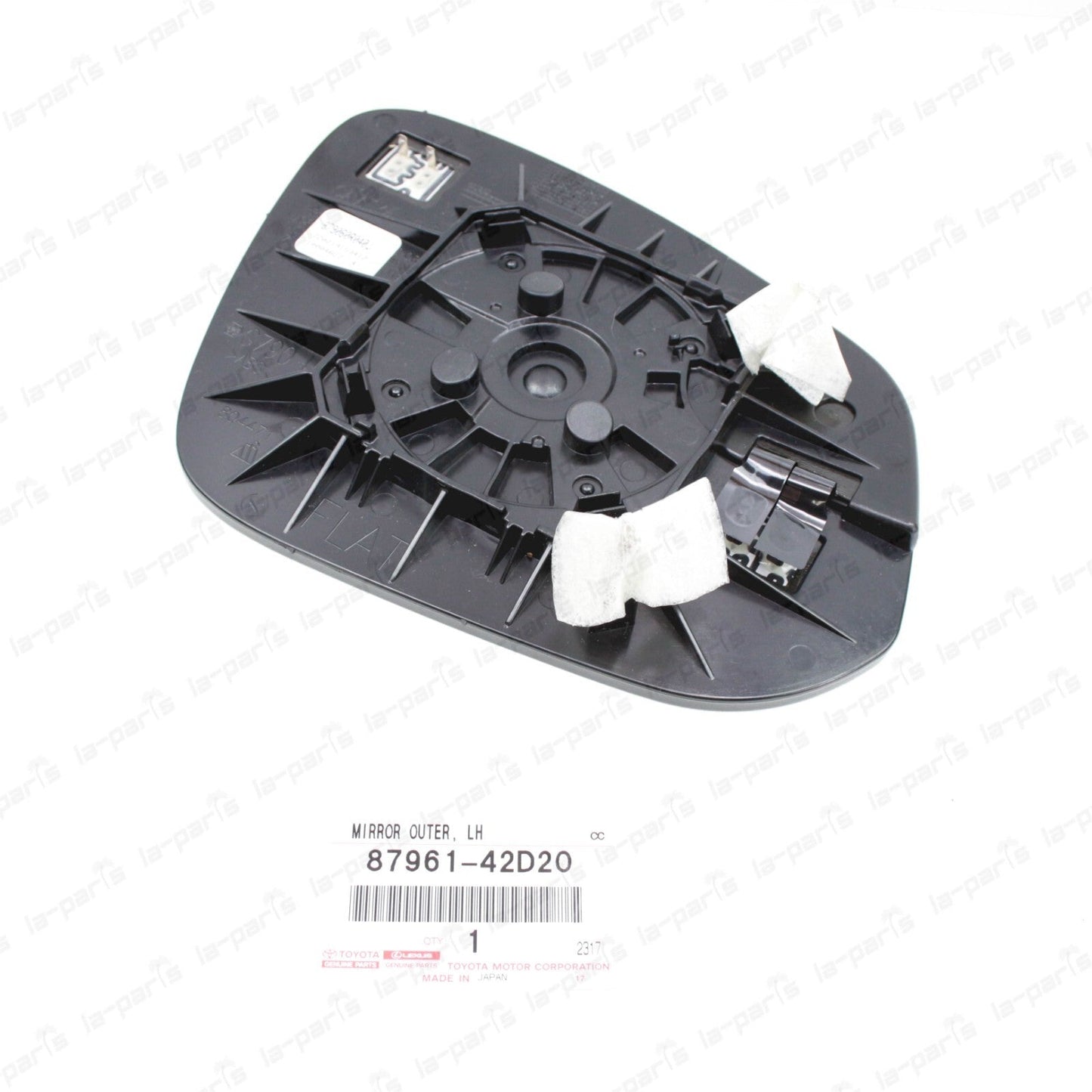 New Genuine Toyota 16-18 Rav4 Heated Driver Side View Mirror Glass 87961-42D20