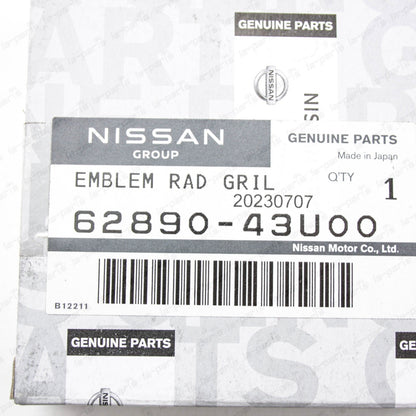 New Genuine OEM Nissan 96-99 Maxima Front Emblem 62890-43U00