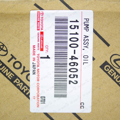 NEW GENUINE TOYOTA 93-98 SUPRA 2JZGTE TWIN TURBO ENGINE OIL PUMP 15100-46052